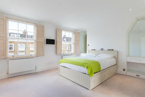 14 Halsey Street SW3 - चेल्सी टाउनहाउस - बेडरूम - रसेल सिम्पसन