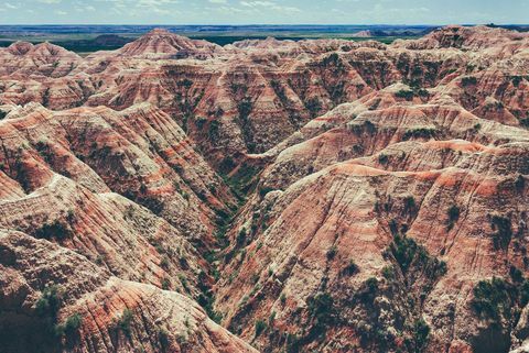 दक्षिण डकोटा में badlands राष्ट्रीय उद्यान