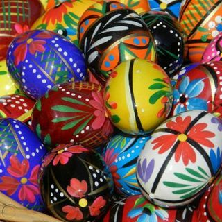 लकड़ी के Pysanky अंडे (3)