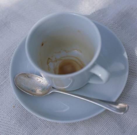 खाली दाग ​​कॉफी मग / कप