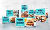 Cinnabon बस कारमेल Pecan रोल्स और CinnaSweet भंवर के साथ एक जमे हुए नाश्ता लाइन का विमोचन किया