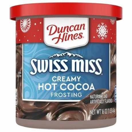 duncan hines swiss मिस हॉट कोको फ्रॉस्टिंग