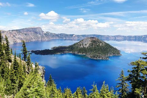 गड्ढा झील में गड्ढा झील राष्ट्रीय उद्यान, oregon