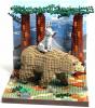 जॉन लेविस के प्रसिद्ध क्रिसमस विज्ञापनों को 10,000 लेगो ईंटों का उपयोग करके पुनः बनाया गया