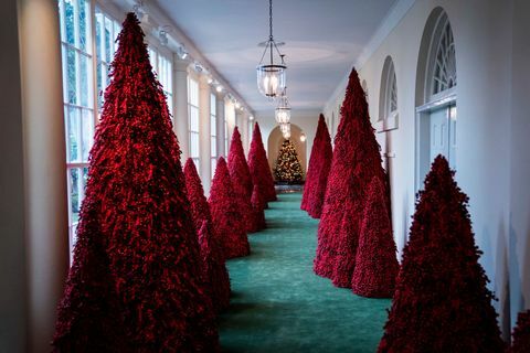 व्हाइट हाउस क्रिसमस की सजावट 2018