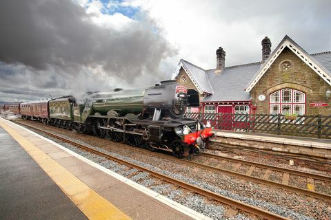 डेंट स्टेशन - रेलवे - ट्रेन - Cumbria