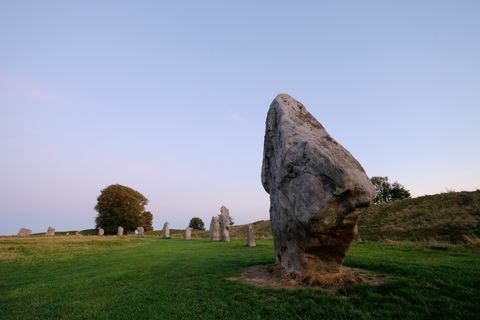 avebury खड़ी पत्थरों, wiltshire, england