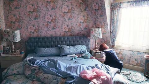 mr और रानी के गम्बित में व्हीटले का बेडरूम